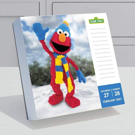 2027 Sesame Street Daily Desktop Calendar